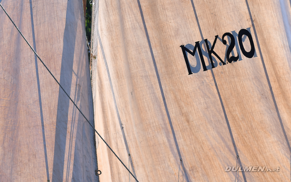 Classic dinghy sail